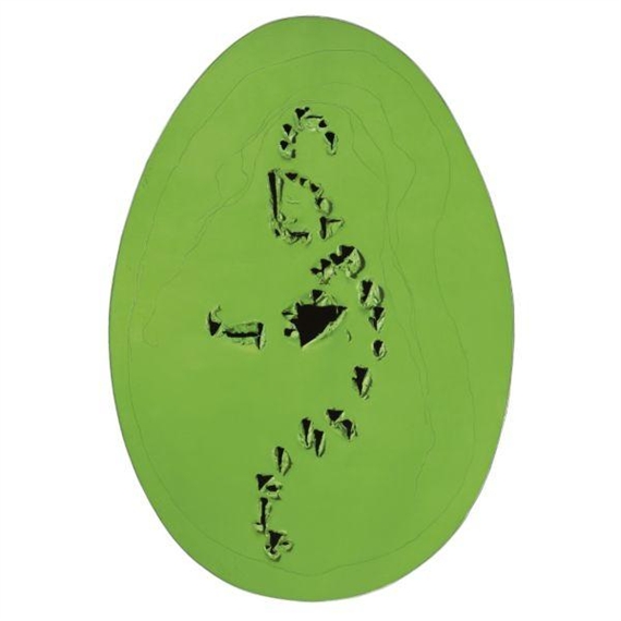 CONCETTO SPAZIALE, LA FINE DI DIO by Lucio Fontana, 1963