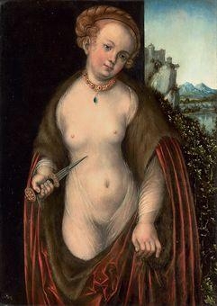 Lucretia by Lucas Cranach the Elder