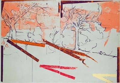 Untitled by Mario Schifano