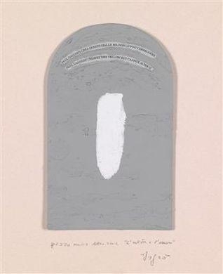 L'artista e l'errore by Emilio Isgrò, 1996