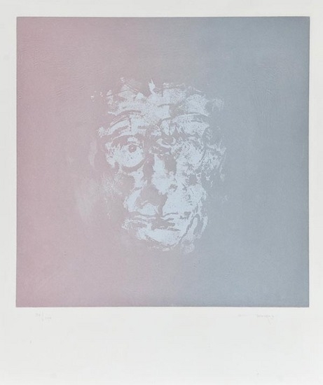 Louis Le Brocquy | Image of Samuel Beckett | MutualArt
