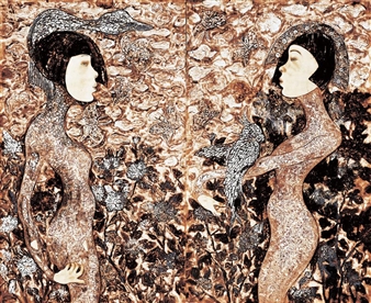 Looking into the Distance (diptych) - Lee Jae Sun