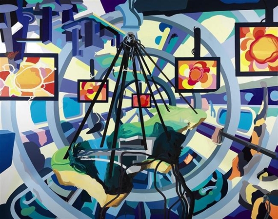 Transall Delivering a Piece of My Hometown by Franz Ackermann, 2001