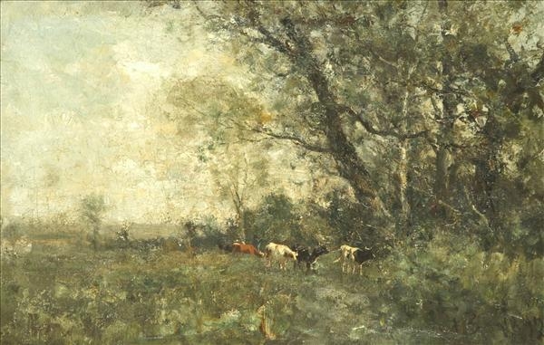 Artwork by George A. Boyle, Pres Avignon, Made of Oil on canvas