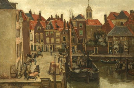 Dordrecht, Holland by James Levin Henry, 1888