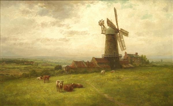 Samuel Henry Baker | Windmill near Whitby | MutualArt