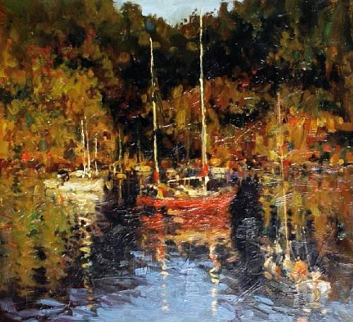 River scene in Autumn