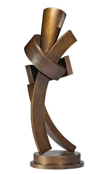 Artwork by Guy Dill, Hayden, Made of bronze