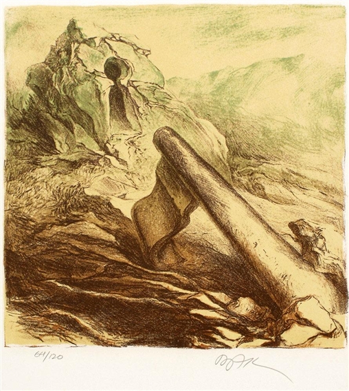 Landscapes (8) by Samuel Bak