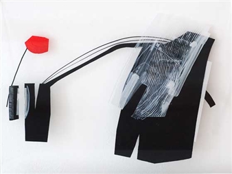Nina Neumaier: To Tare-Reverse Painting on Glass - Galerie Förster 