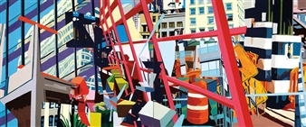 City Scape - 4 (diptych) - Jung Jae Ho