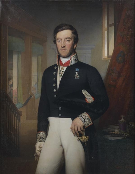 PORTRAIT DE GASPARD LAVOCAT by Abel Francois Lucas