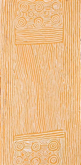 Naru by Charlie Ward Tjakamarra, 2002