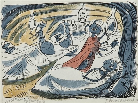 Bawden Edward Hold Fast By Your Teeth A Series Of Four Mutualart