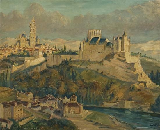 Castle at Segovia by Max Kuehne