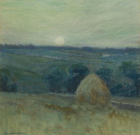Charles Warren Eaton | The Haystack | MutualArt