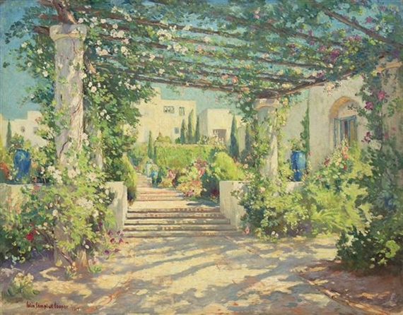 "The Terrace, Samarkand" by Colin Campbell Cooper, 1927
