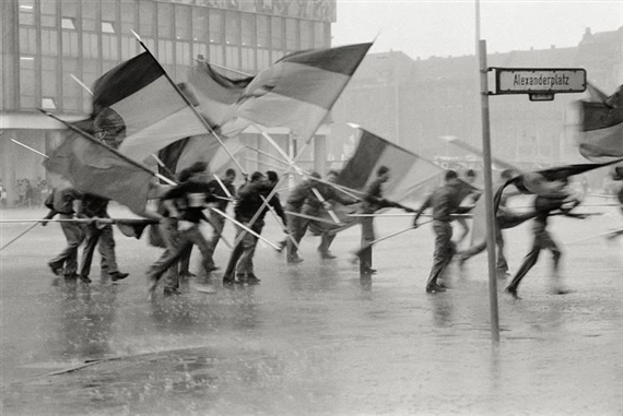 BERLIN, 1. MAI by Harald Hauswald, 1987, printed later