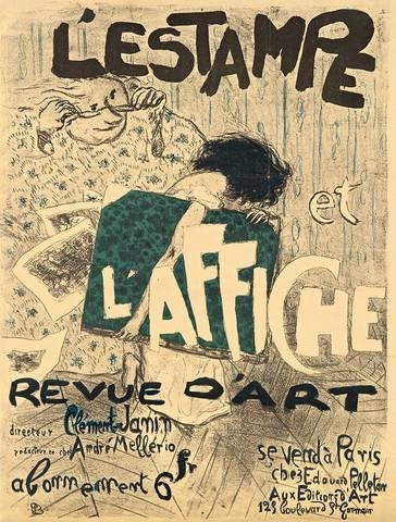 L'ESTAMPE ET L'AFFICHE by Pierre Bonnard, 1897