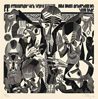 KREUZIGUNG - Ewald Dülberg