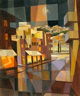 Twilight in Haifa - Samuel Zulkis