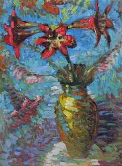 Vase of Flowers - Shmuel Raayoni