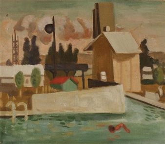 Leo Roth | Farm Yard | MutualArt