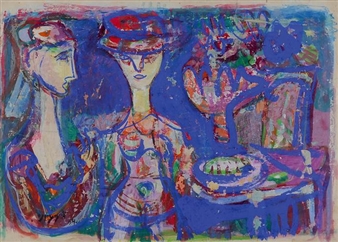 Female Figures - Shmuel Raayoni
