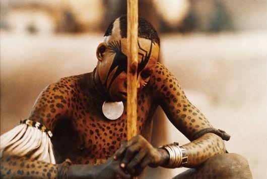 Untitled (Leopard Spots) from Nuba by Leni Riefenstahl, 1970