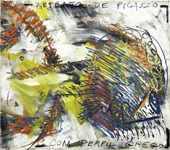Portrait of Picasso with Greek Profile - Artur Alípio Barrio de Sousa Lopes
