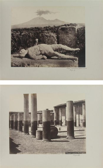 Pompéi by Alphonse Bernoud, Robert Julius Rive, circa 1865