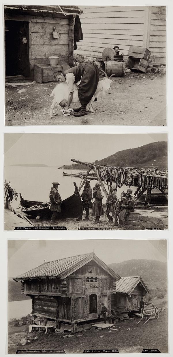 Artwork by Axel Lindahl, M. Skoien, Norvège, Made of albumen print