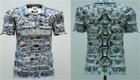 Lacoste Launches Porcelain Polo Shirts by Li Xiaofeng