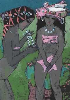 TAHITIAN GIRLS - Andre Roder