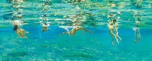 Swimmers by Maria Filopoulou