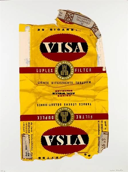 'Fag Packets - Gauloises, Belga, Visa & Fifth Avenue'