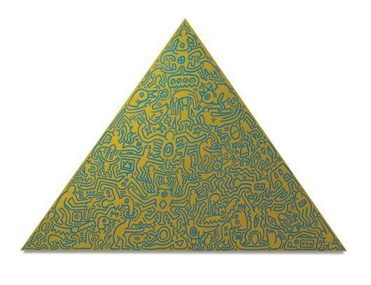Keith Haring | Pyramid (1989) | MutualArt