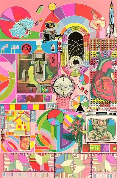Eduardo Paolozzi - Bash, Pink, 1971, colour...
