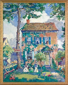 house portrait - Pearl Aiman Van Sciver