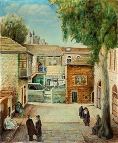 Mea Shearim, Jerusalem by Nahum Gilboa