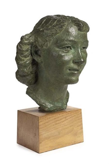 PORTRAIT OF PEARL by Benno Schotz