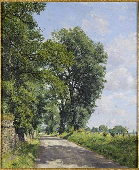 THE OLD PERTH ROAD, INCHTURE by James McIntosh Patrick‏