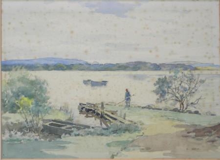 LAKE OF MENTEITH by Robert Eadie