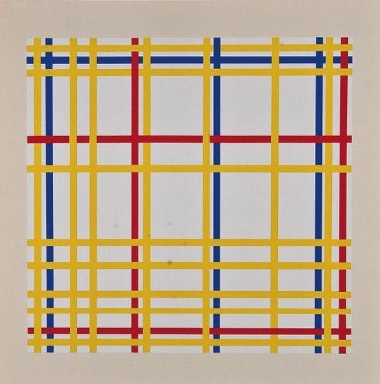 Piet Mondrian | New York City I (1967) | MutualArt
