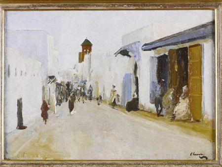 A STREET IN RABAT by John Lavery