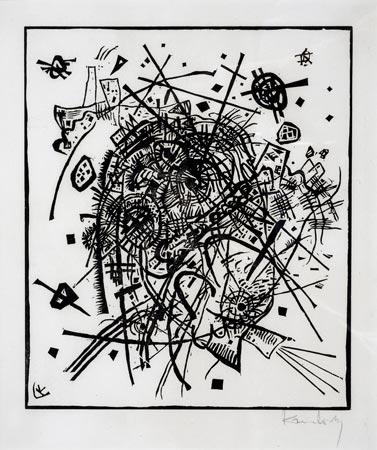Kleine Welten (Little worlds) #8 From the Kleine Welten by Wassily Kandinsky