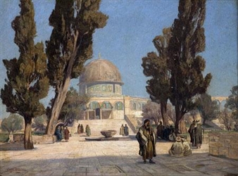 Mosque D` Omar - Georg Macco