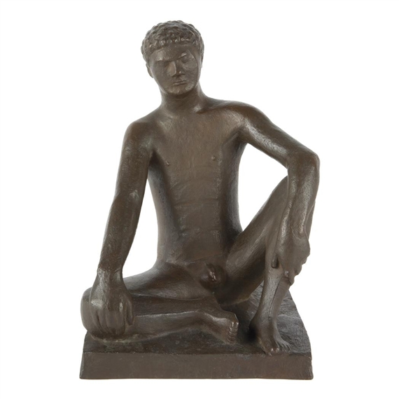 Adam, Sitzend by Gerhard Marcks, 1947