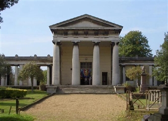 Fine Things to be seen at the Kensal Green Cemetery, London
