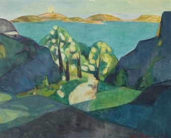 Sunshine over Nødingen - Thorbjørn Lie-Jørgensen